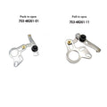 Throttle Arm Secure Closure System for Smooth Acceleration (Silver Finish)