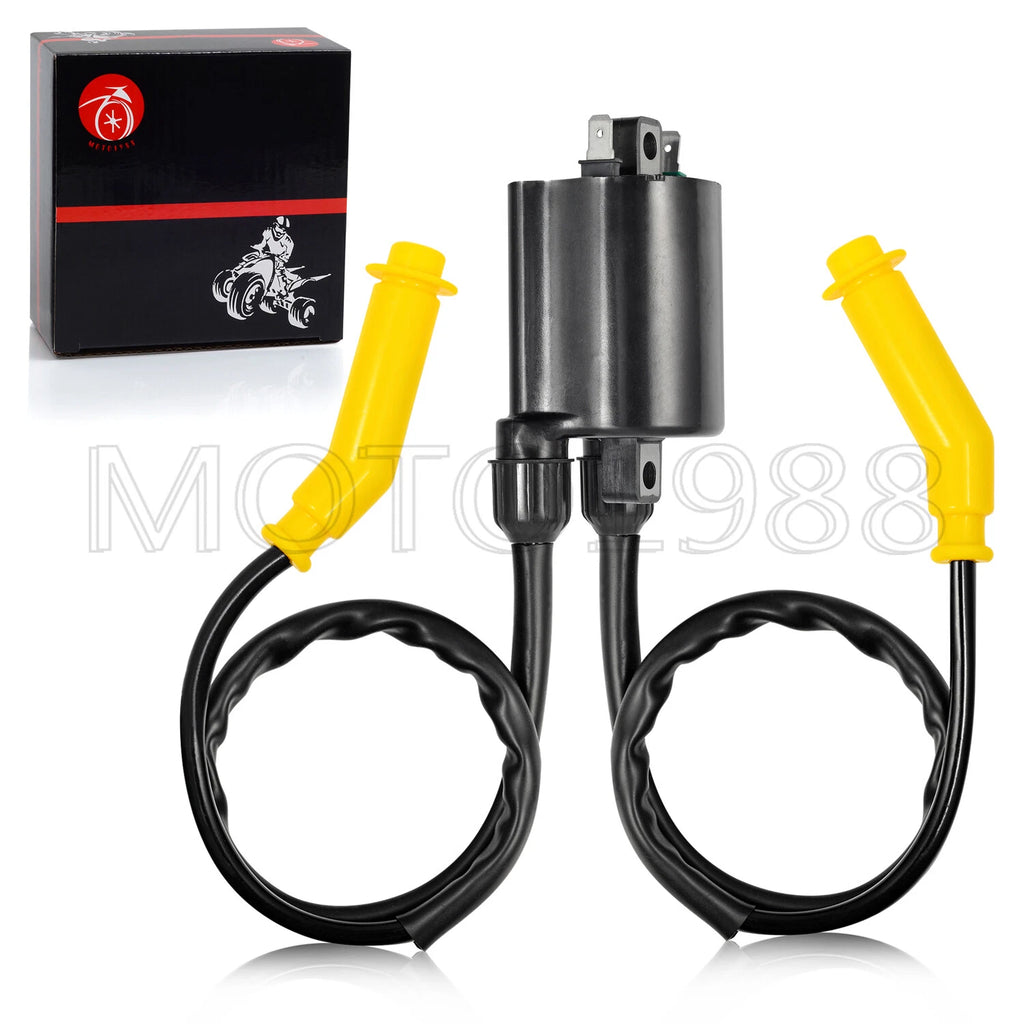2X Ignition Coil with Wire Cap for Honda VTX1300 VTX1300R (2005–2009)