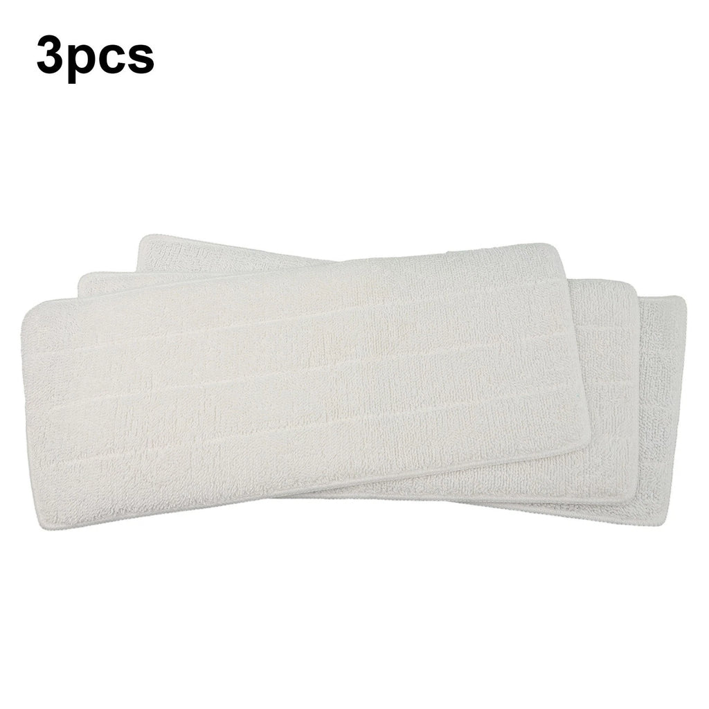 3 Washable Microfibre Replacement Pads for Steam Cleaner (XXL)