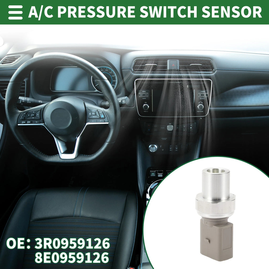 A/C Pressure Switch Sensor for Audi A4 (2002–2004) No. 3R0959126/8 E0959126