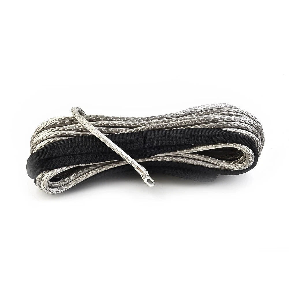 Synthetic Winch Rope for ATV UTV (With Sheath)