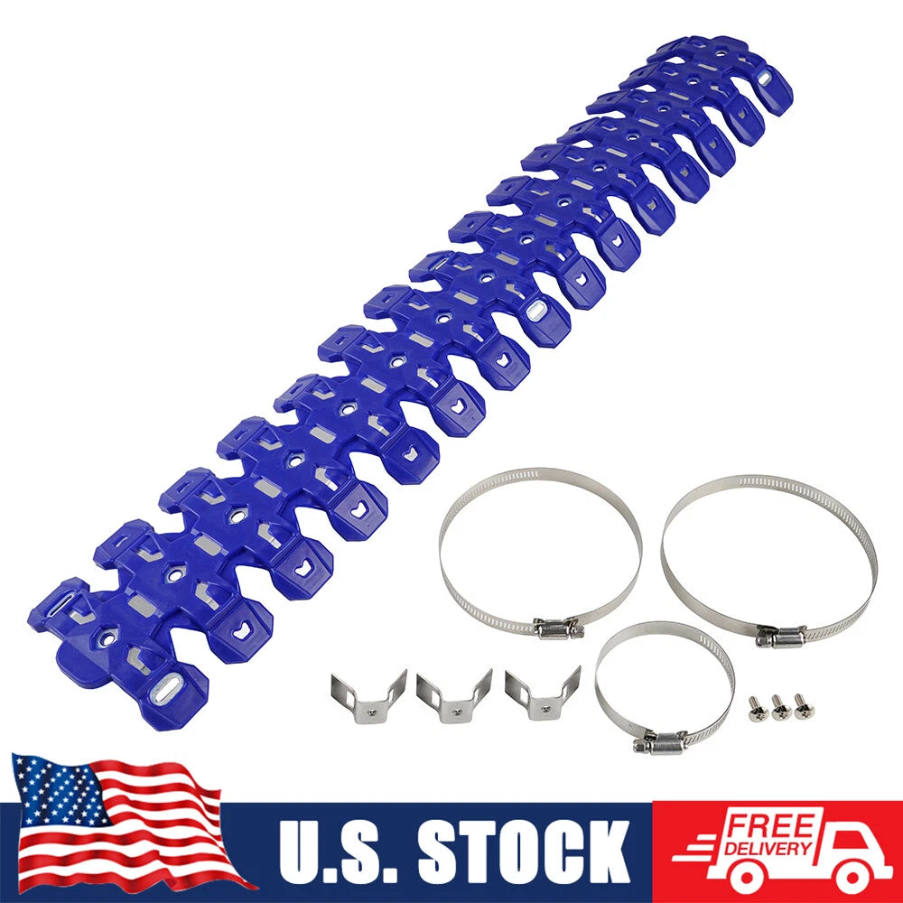 2X Pipe Guard Protector for Yamaha YZ125 YZ250 (2002–2023)