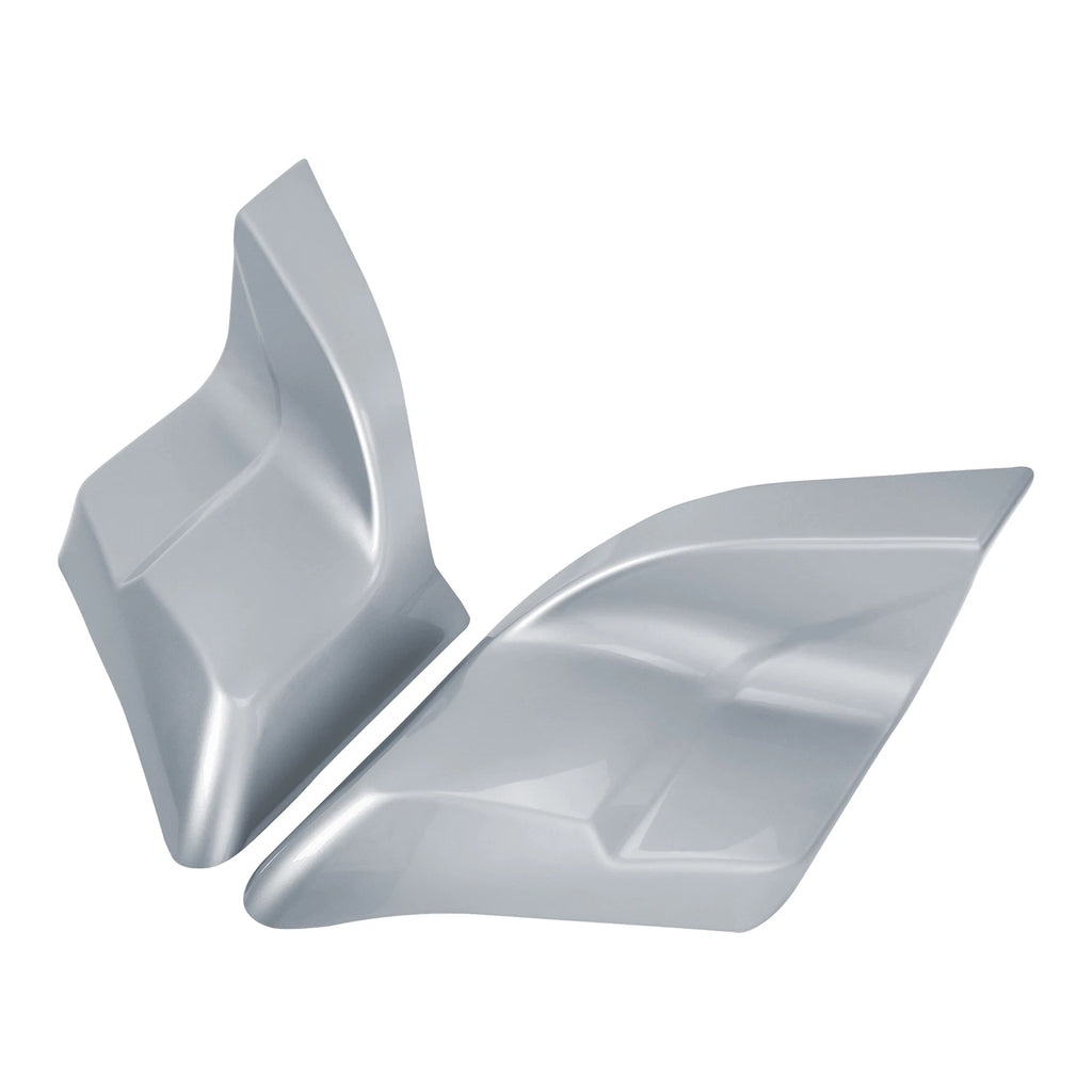 Stretched Side Covers Panel for Harley Street Glide (2014–2024) Barracuda Silver