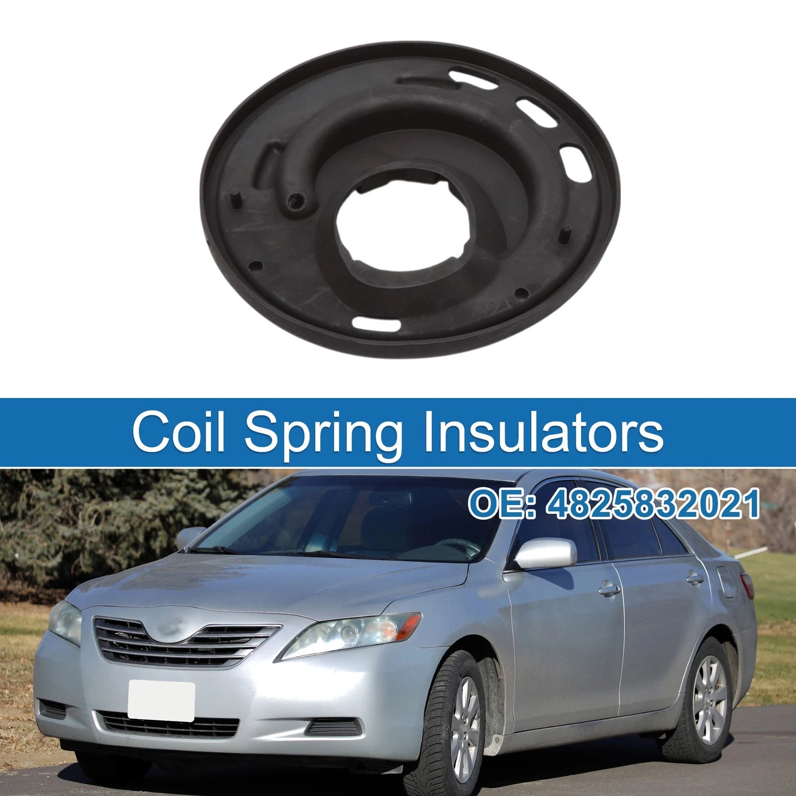 Lower Coil Spring Insulators Replacement for Toyota Camry (2004–2011)