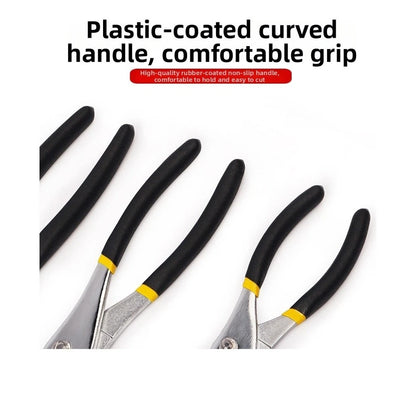 Slip Joint Pliers with Rubberized Grip for Auto Repair