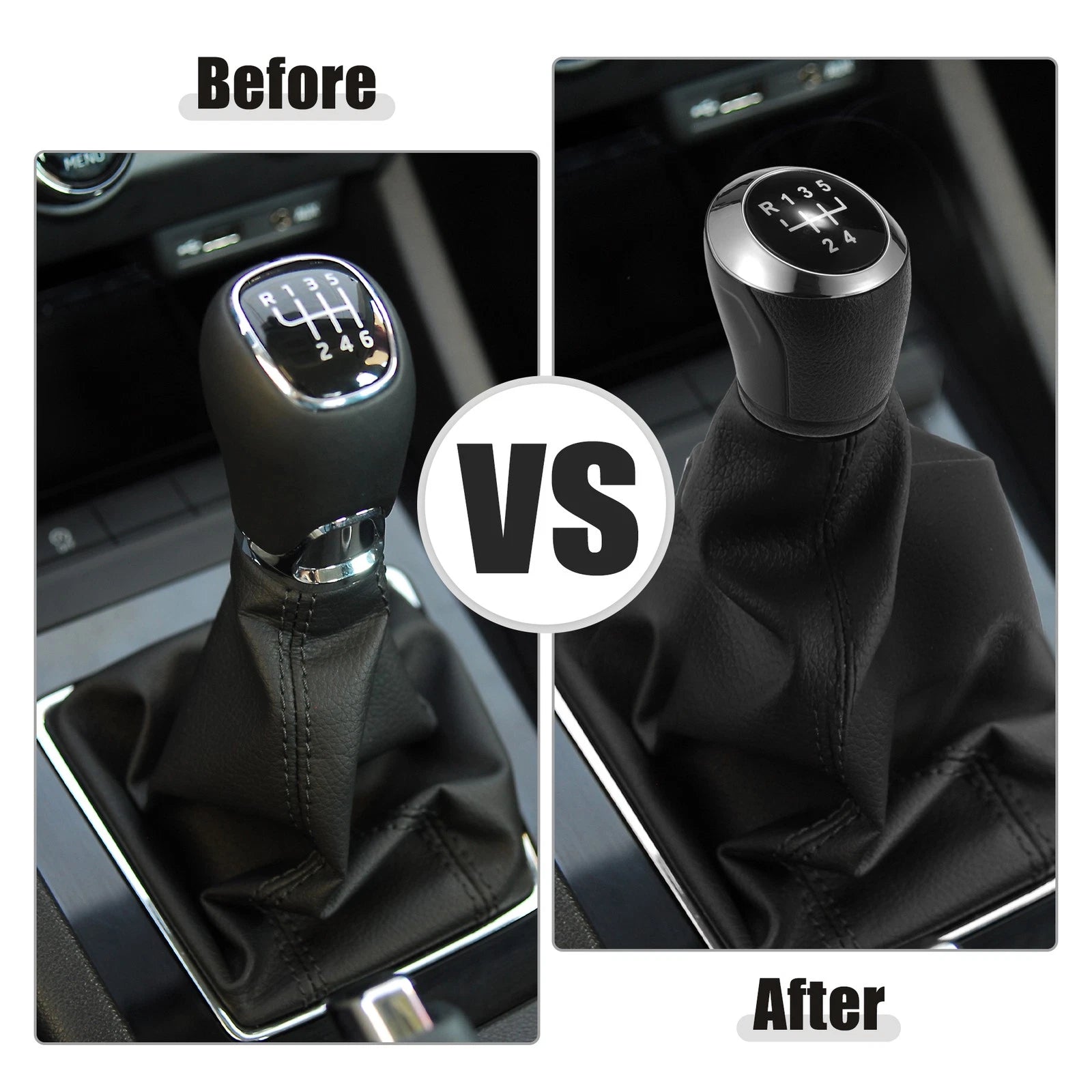 5 Speed Manual Gear Shift Knob Lever Replacement for Chevrolet Aveo Sonic (2012–2017)