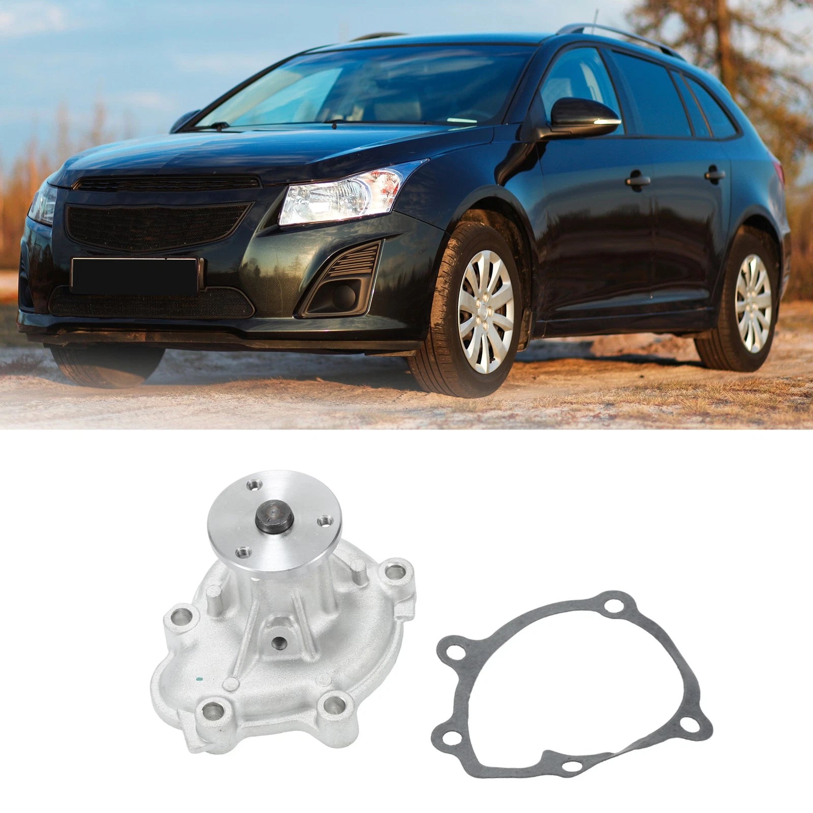Water Pump Replacement with Gasket for Chevrolet Cruze (2012–2020)