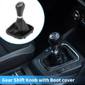 6 Speed Shift Knob with Boot Cover for Mercedes W203 S203 (2004–2007)
