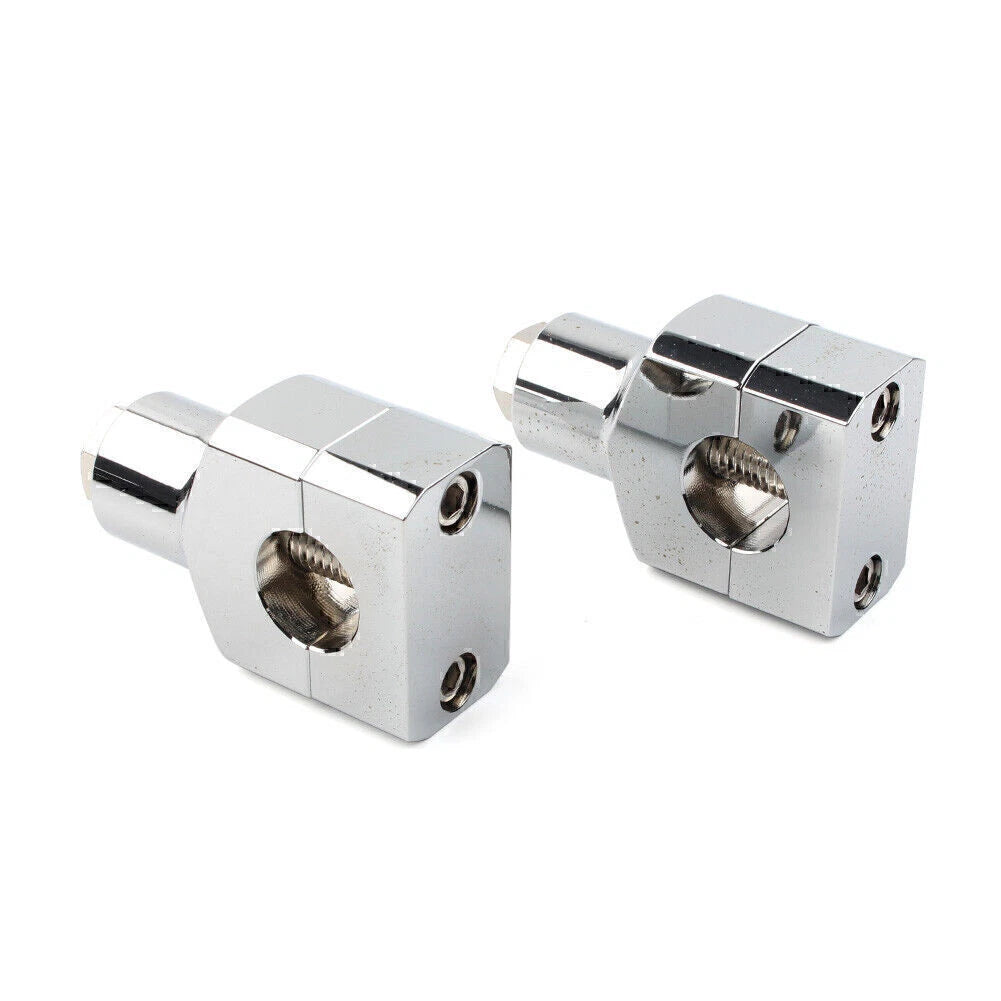 Handlebar Adapter Risers Clamp Mounts for Harley Fatboy (1990–2023)