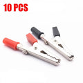 Clip 5A Connectors for Electric Components (Black and Red)