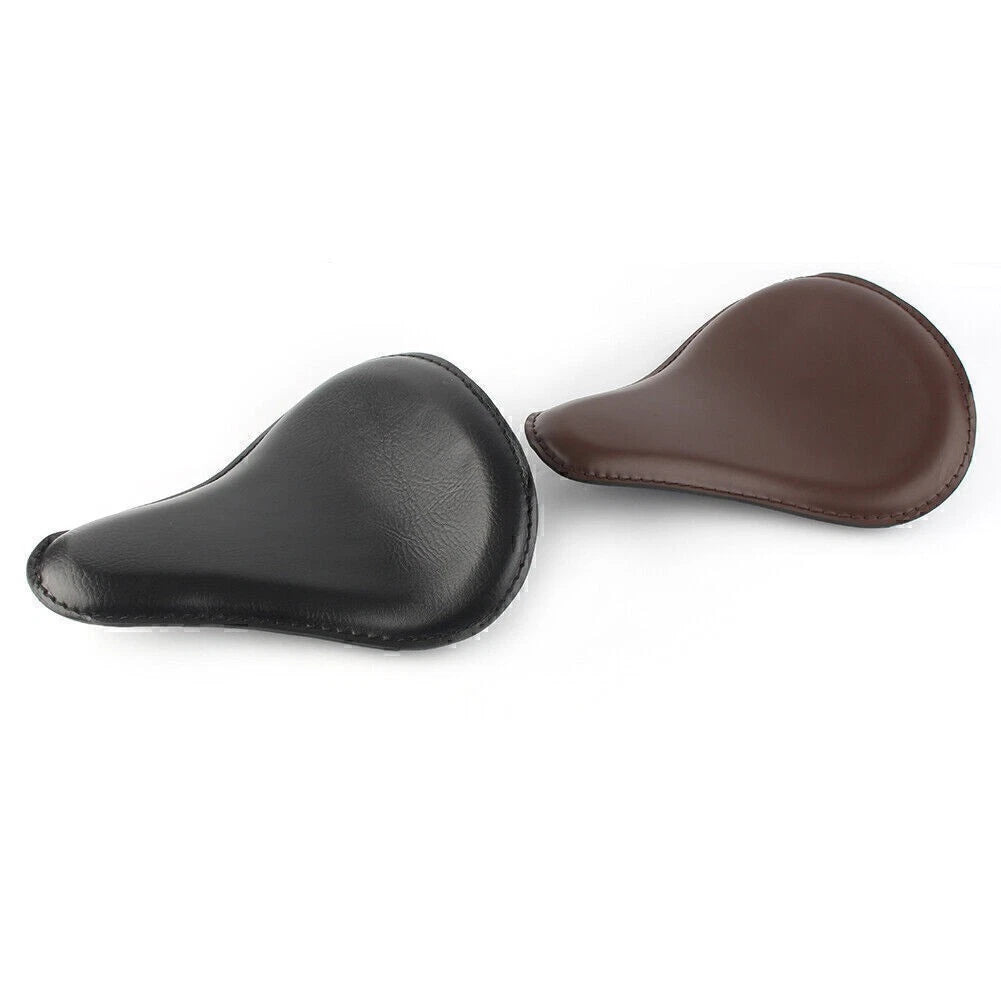 Large Leather Seat for Harley Bobber Chopper (Fits 13 1/2"x12")