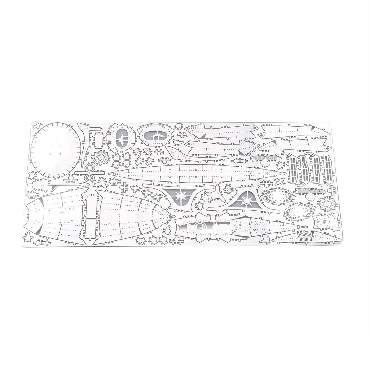 3D Metal Nautilus Nuclear Submarine Model Kit (Unassembled)