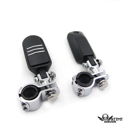 25mm 32mm Foot Peg Mount Clamp for Harley Sportster 883 1340 (1986–2023)