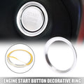 Engine Start Button Decorative Ring Cover for Audi A4L A6L Q5 A5 A7 (2012–2023)