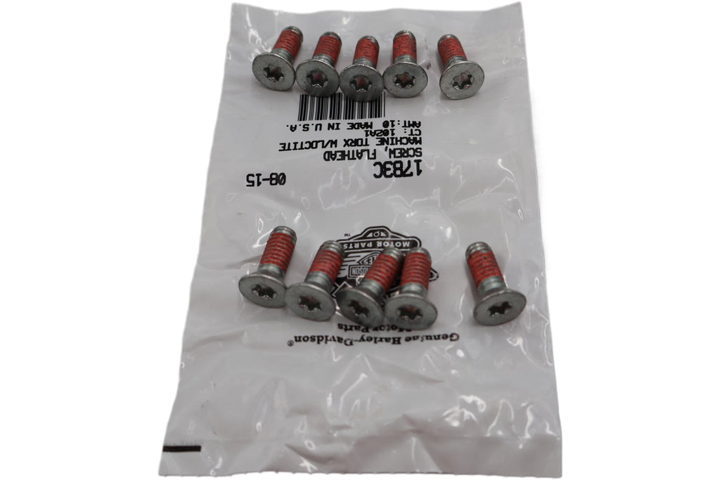 OEM Machined Screw Flathead Torx for Harley-Davidson (1783C)
