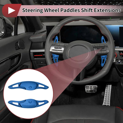 Aluminum Alloy Steering Wheel Shift Extensions for Hyundai Sonata (2011–2017)