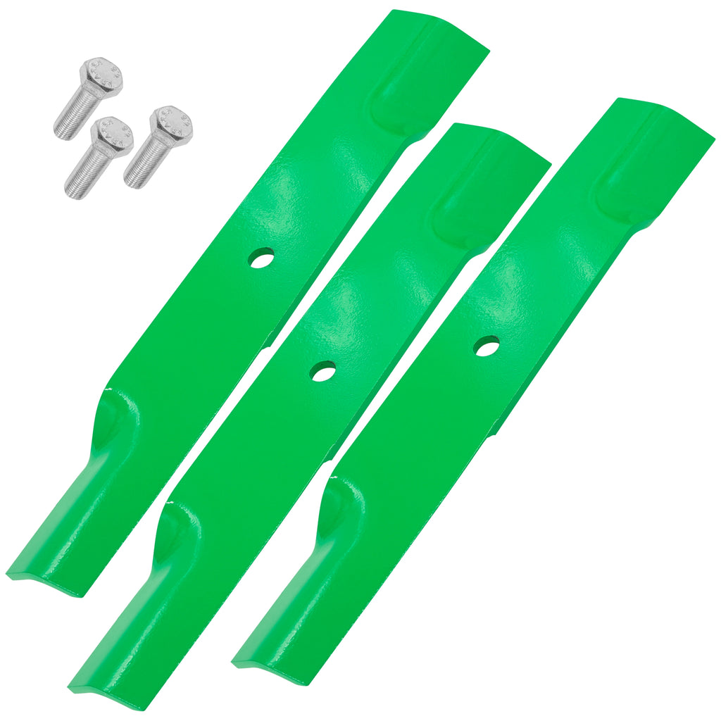 42-Inch Deck High Lift Blades Kit with Bolts for Dixie Chopper Zee 1 Zee 2 (2000–2000)