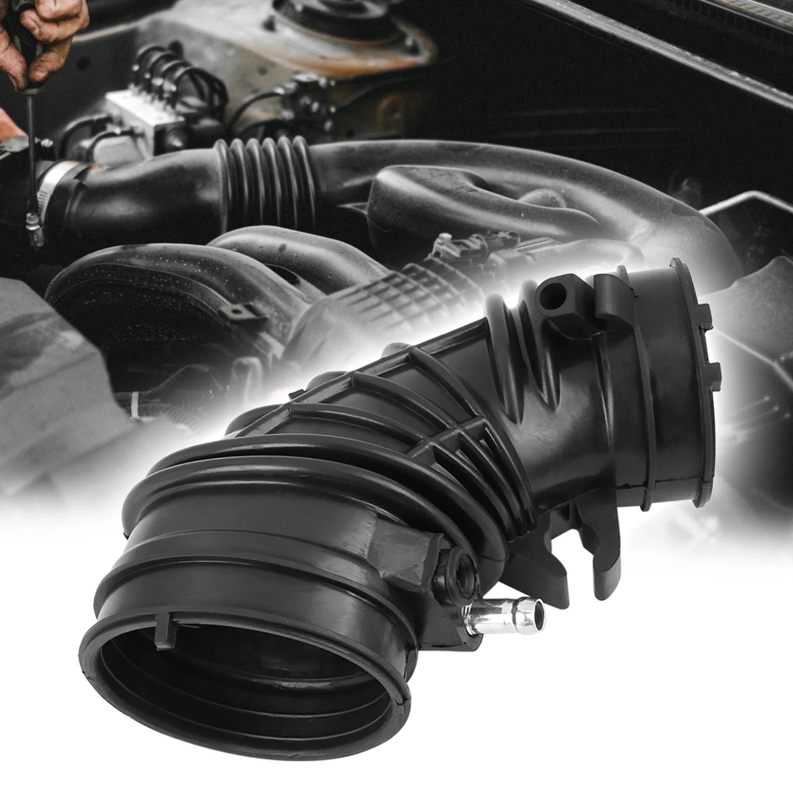 Rubber Air Intake Hose Boot Replacement for Honda CRV 2002–2004 (2.4L)