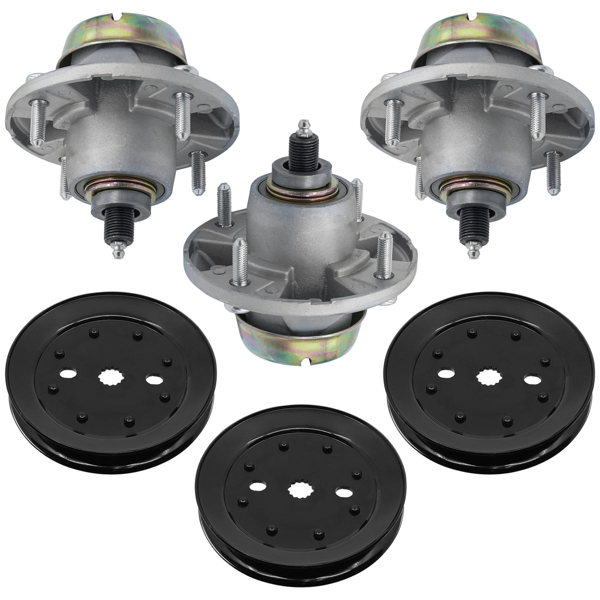 Blade Spindle Assembly with Pulley for John Deere X465 X485 (2006–2010)