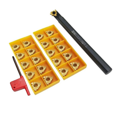 Precision Boring Bar and Insert Set for Internal Threading Applications