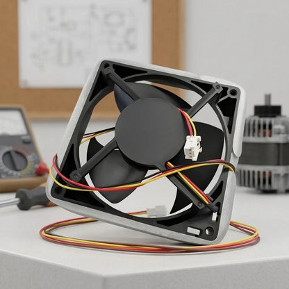 12.5cm Refrigerator Fan Motor for Evaporator Assembly (2010–2023)