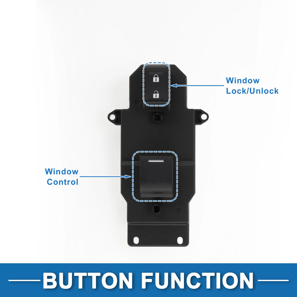 Front Passenger Side Power Window Switch Replacement for Honda CR-V (2012–2016)