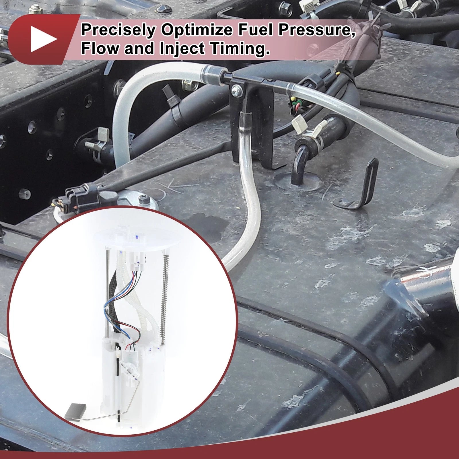 Electric Fuel Pump Replacement Assembly for Toyota Land Cruiser (2016–2021)