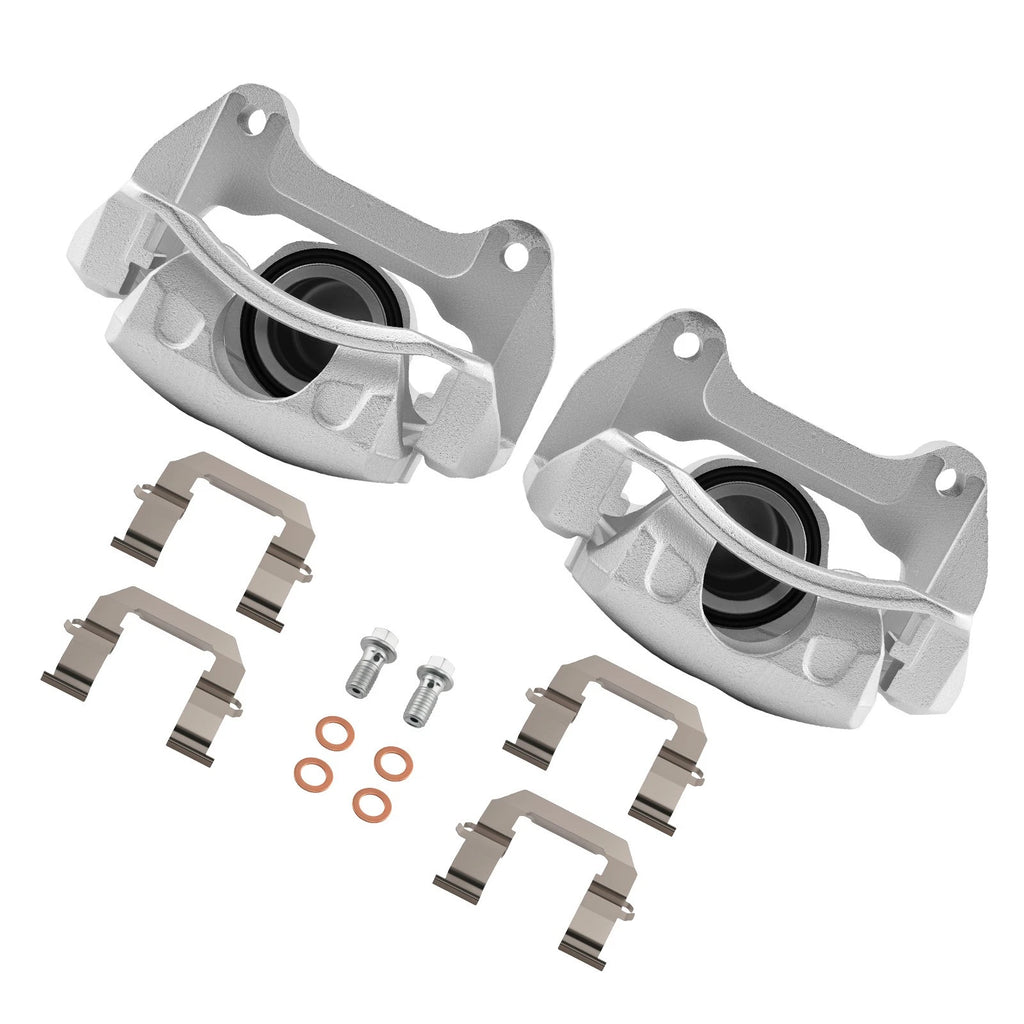 Front Disc Brake Calipers w/ Brackets for Buick Regal/Cascada (2011–2019)