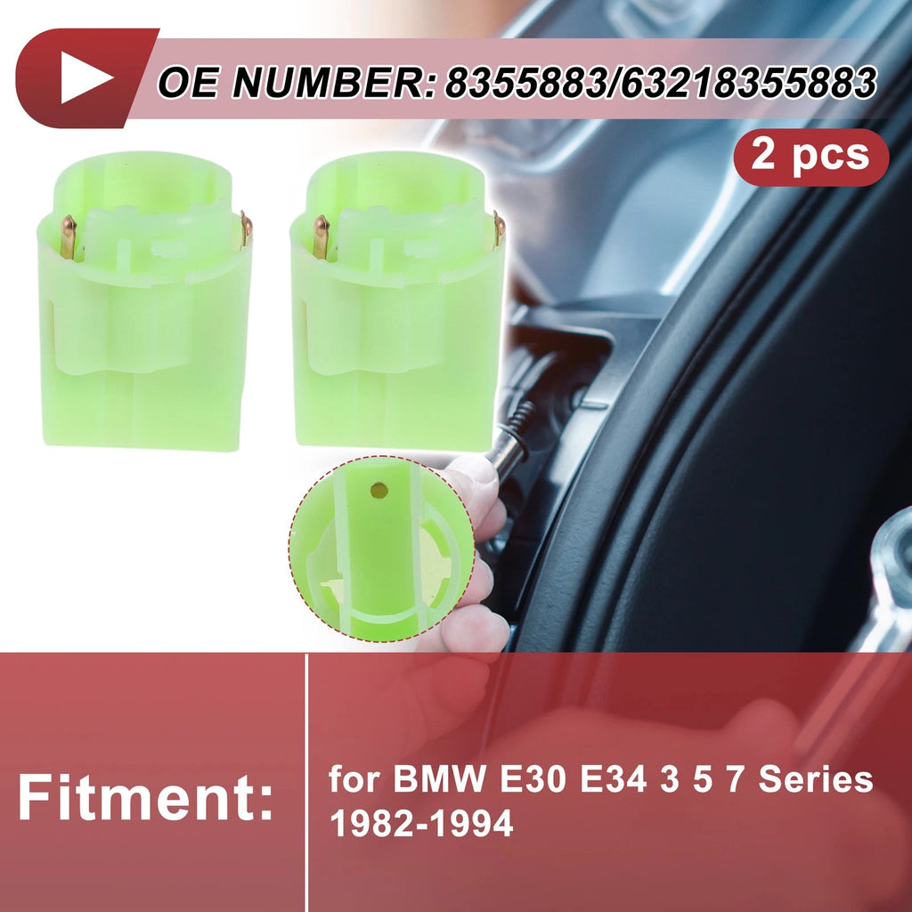 2pc Taillight Socket for BMW E30 E34 3 5 7 Series (1982–1994) No. 8355883