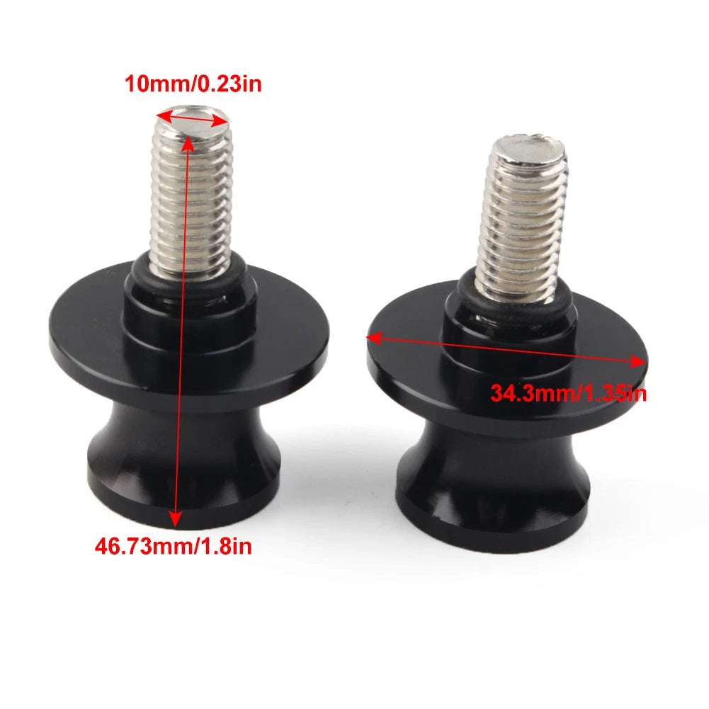 Swingarm Spools for Kawasaki ZX6R (1998–2011) Orange CNC