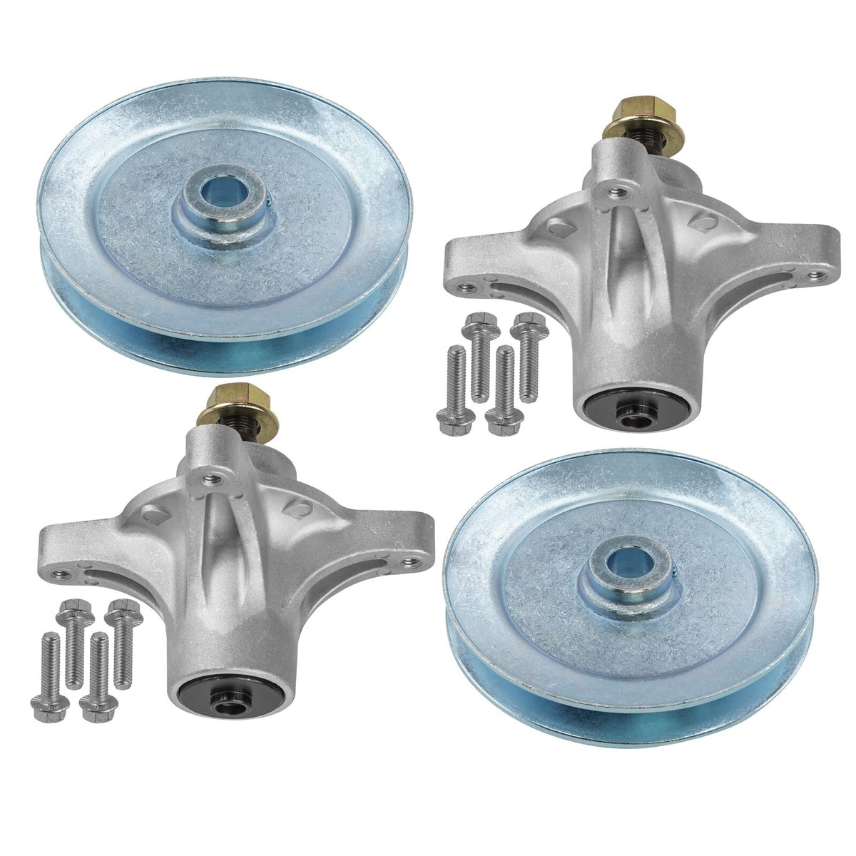 Deck Spindle Pulley Assembly Replacement for Toro TimeCutter MX4250 (42") (2005–2015)