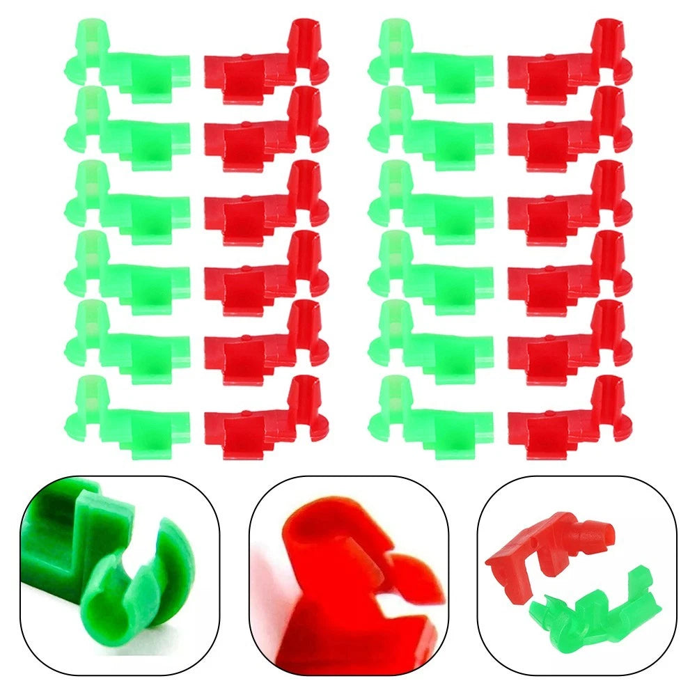 For Chevy For GMC Tailgate Handle Rod Clips 12 Set Fits For Silverado 1999 2007