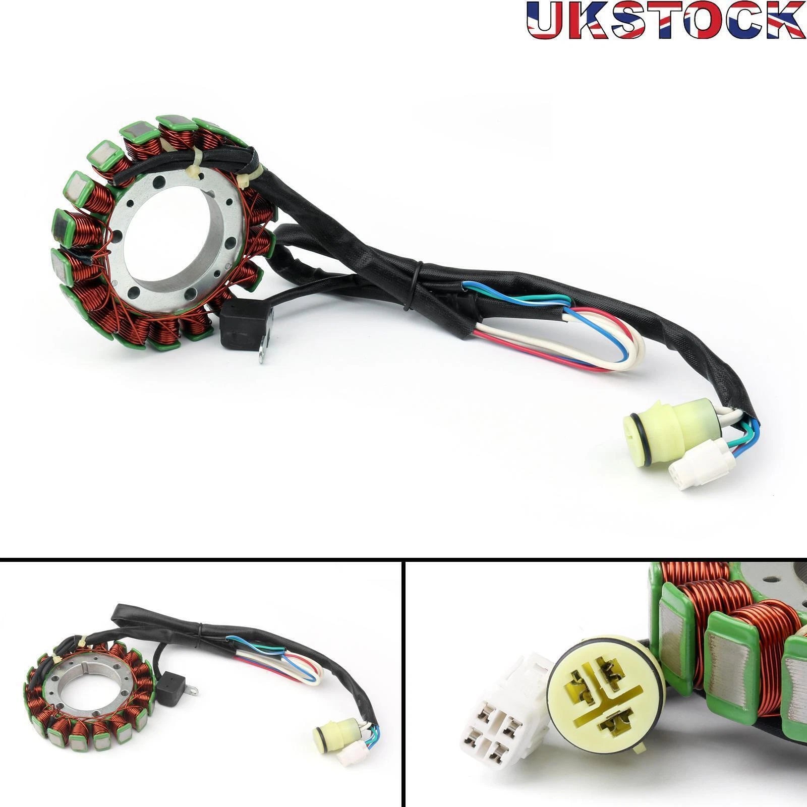 Magneto Generator Stator Coil for Yamaha Wolverine 350 450 Kodiak 400 (1995–2006)
