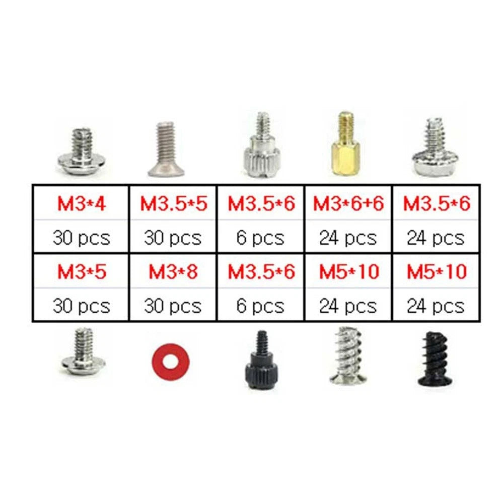 228Pcs Screw Assortment for Computer Builds and Repairs