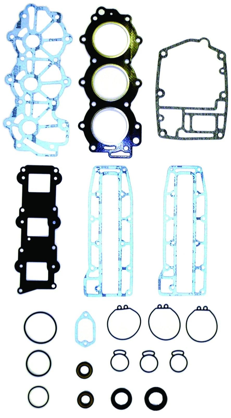 Gasket Kit for Yamaha 30 Hp 3 Cyl (1987–1994) 500-319 6J8-W0001-A2-00 6J8-W0001-01-00