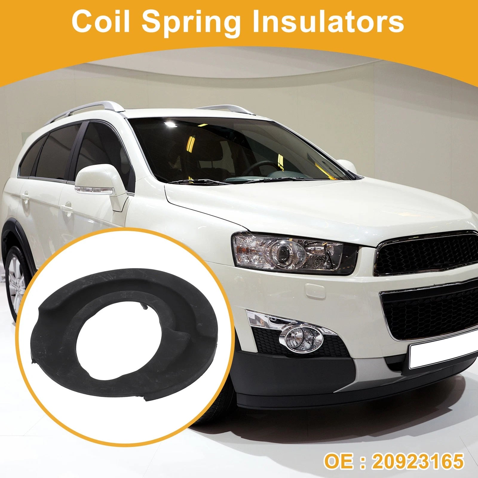 Front Lower Coil Spring Insulators for Chevrolet Captiva (2011–2018)