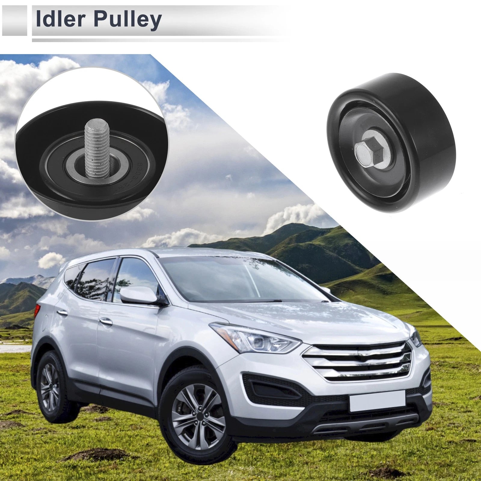 Drive Belt Idler Pulley Replacement for Kia Sportage 2011–2016