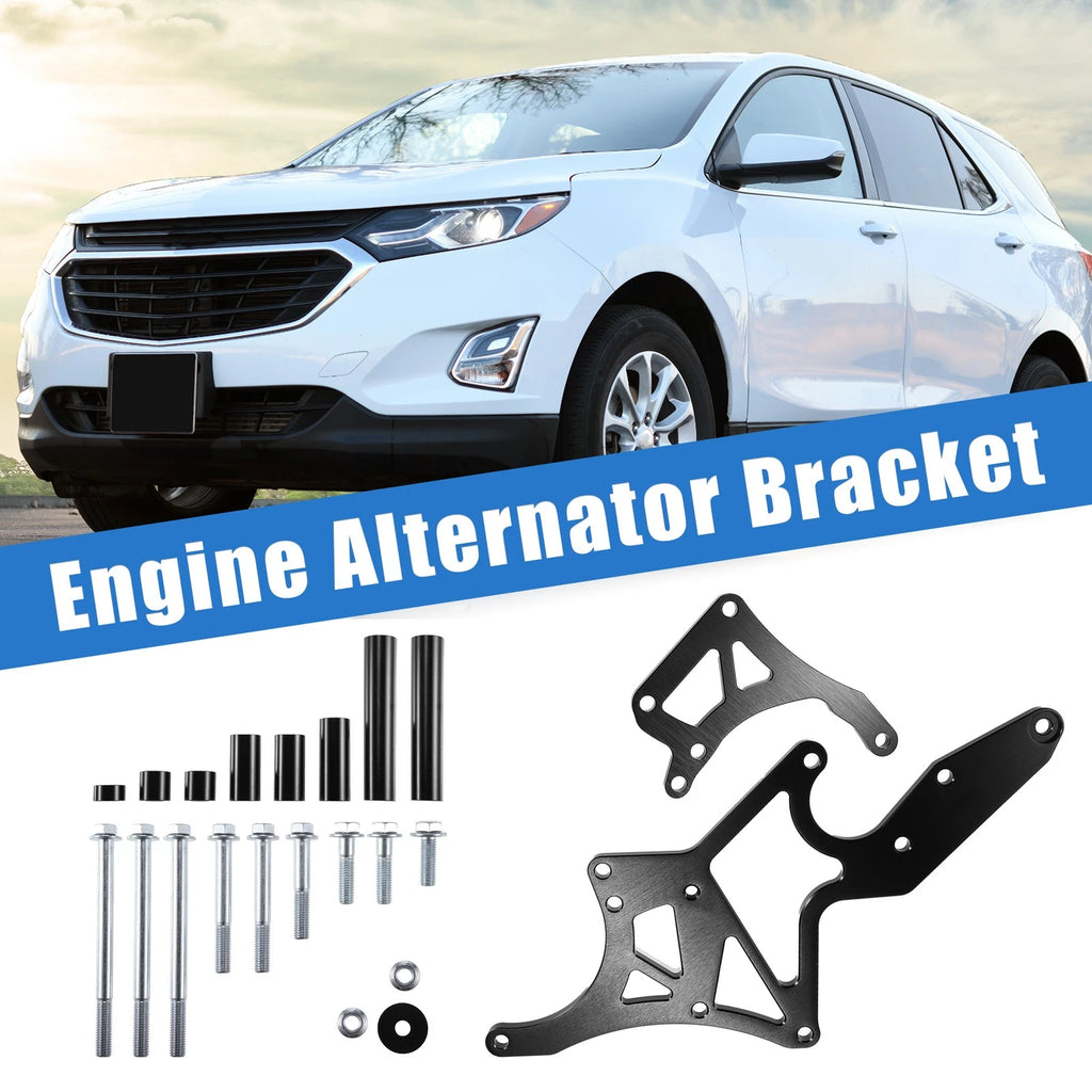 Engine Serpentine Alternator Bracket Replacement Set for Chevrolet LS1 LS2 LS3 (1970–2017)