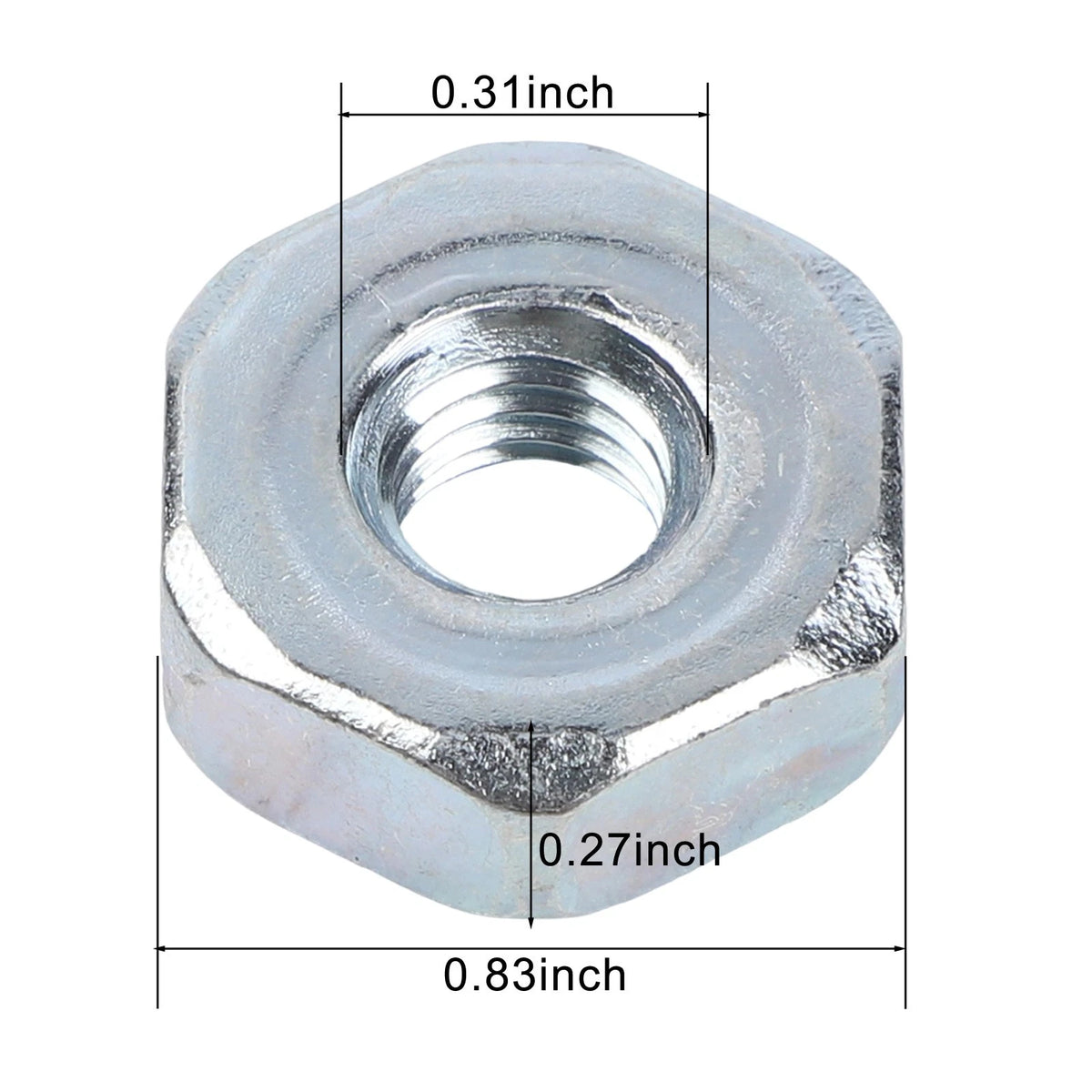 20PCS Replacement Guide Plate Nuts for STHIL MS250 660 Series