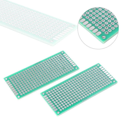 2X Double Side Prototype PCB Breadboard Module yf 3x7cm