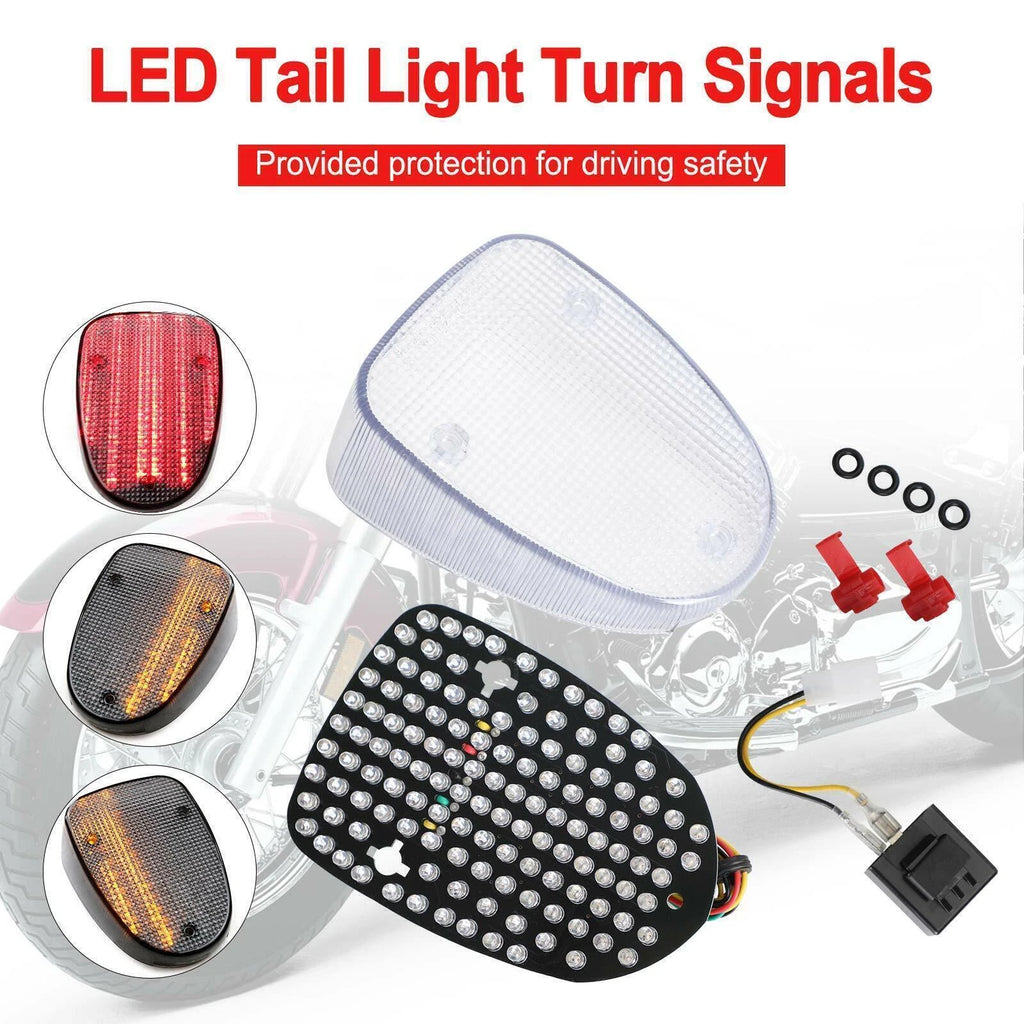 LED Tail Light Turn Signals for Yamaha Royal Star V-Star (1996–2010)