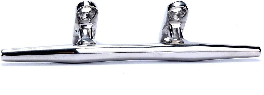 Set of 4 Stainless Steel 6 Inch Rope Cleats for Boat Deck Fittings