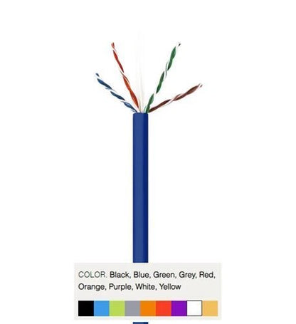 Cat6E Ethernet Cable 600MHz CMR White for