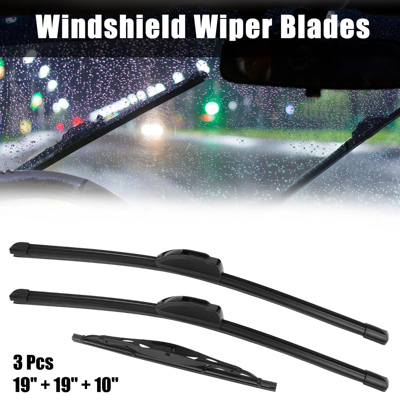 Front Windshield Wiper Blades Set for Mazda Tribute (2001–2006)
