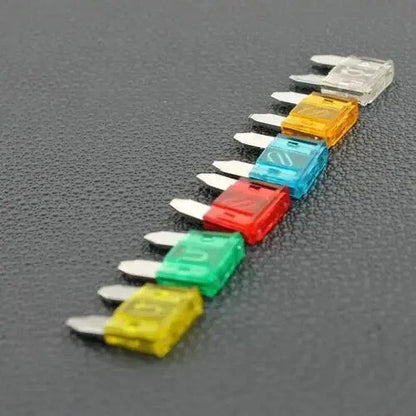 50Pcs Small Blade Fuse Assortment for Auto Car Motorcycle SUV (APM ATM)