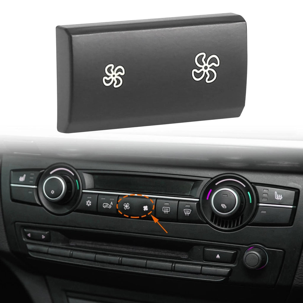 Climate Control Panel Button Cover Replacement for BMW X5 E70 X6 E71 (2007–2013)