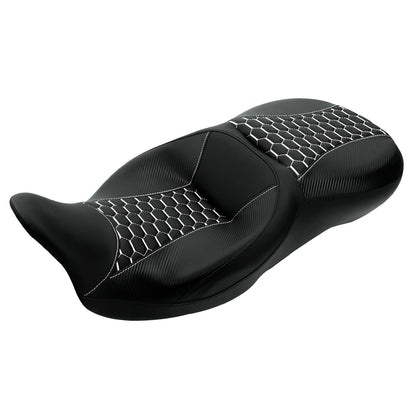 Driver Passenger Seat for Harley Electra Street Road Glide (2009–2023)