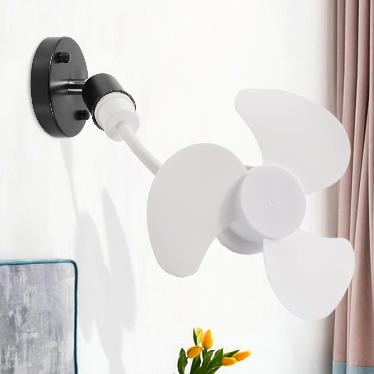 Portable E27 Desk Fan for Offices and Personal Use