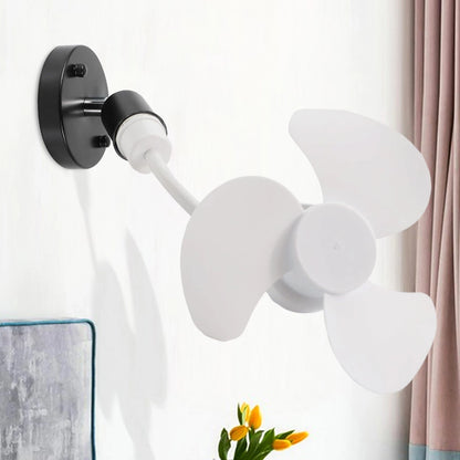 Portable E27 Desk Fan for Offices and Personal Use