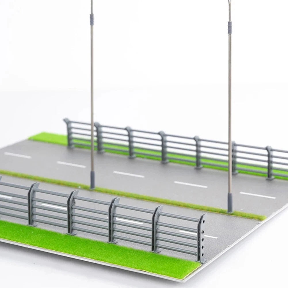 Road Guardrail Set for HO OO Scale Train and Garden Scenes